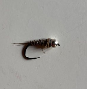 Flies null Pheasant tail tungstène argent