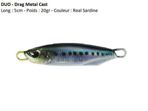Lures Duo DRAG METAL CAST (Real Sardine)