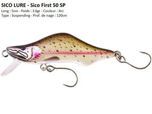 Lures Sico Lure SICO FIRST 50 SP (Arc)