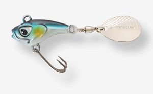 Lures Caperlan Spintail waka dos bleu 