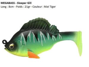 Lures Megabass SLEEPER GILL (Mat Tiger)