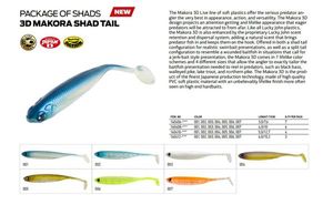 Lures Lucky John 3D Makora Shad Tail