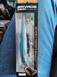 Lures Savage Gear 3D Smelt Twitch N Roll