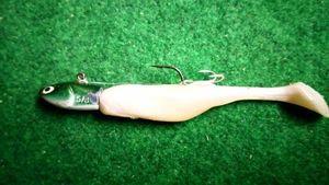 Lures Bass Assassin turbo shad blanc 7,5 cm 