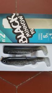 Lures Fiiish black minnow 90