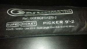 Rods Garbolino super rocket 9'