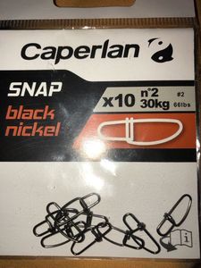 Instruments Caperlan Agraphe SNAP Black Nickel
