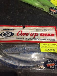 Lures Sawamura One Up Shad 5"