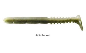 Lures Reins Fat Rockvibe Shad 8" - Dos vert