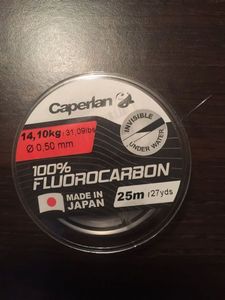 Leaders Caperlan Fluocarbon 31.09 Lbs