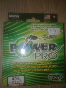 Lines Power Pro tresse 