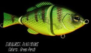 Lures Payo Drone 95 mm 26 gr Green Perch