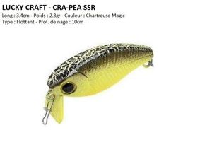 Lures Lucky Craft CRA-PEA SSR (Chartreuse Magic)