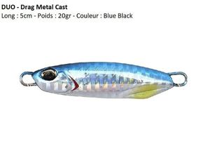 Lures Duo DRAG METAL CAST (Blue Black)