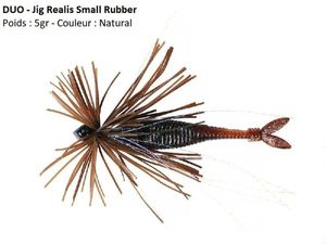 Lures Duo JIG REALIS SMALL RUBBER (Natural)