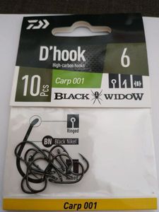 Hooks Daiwa Daiwa D'hook Black Widow