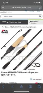 Rods Abu Garcia Hirnet stinger plus