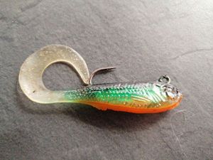 Lures Storm Wildeye Curl Tail Minnow 8cm perche