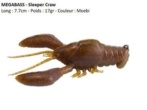 Lures Megabass SLEEPER CRAW 3 (Moebi)