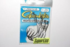 Hooks Gamakatsu Weighted Superline Spring Lock
