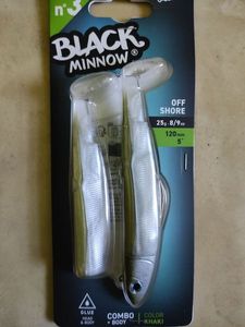 Lures Fiiish Combo black minnow 120 TP 25g off shore Khaki