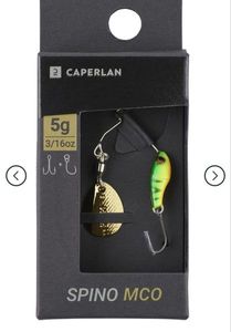 Lures Caperlan Micro Spinner 5g MCO Firetiger 