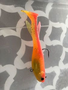 Lures null Shad 11cm Monté Orange