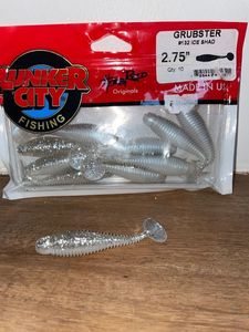 Lures Lunker City Grubster #132 ICE SHAD
