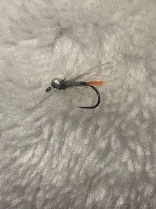 Flies null La queue orange 