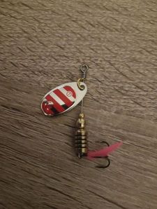 Lures Caperlan Red zebra N°1