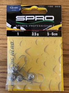 Hooks Spro spro round jig head n1/3,5g/5-6cm Hooks Spro spro round jig head n1/3,5g/5-6cm