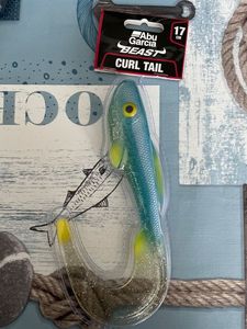 Lures Abu Garcia Beast Curl Tail - 17cm Lures Abu Garcia Beast Curl Tail - 17cm