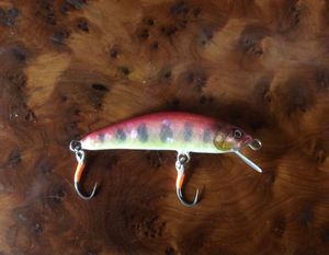 Lures Vankocraft TROUT WOBBLER 55 PINK SHELL