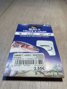 Hooks Autain Amecons pour truites 