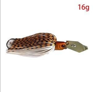 Lures null Chatterbait Aliexpress 16gr Marron/Blanc