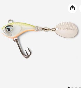 Lures Caperlan Spintail WAKA WHITE CHART