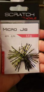 Lures Scratch Tackle Micro jig 3,5g