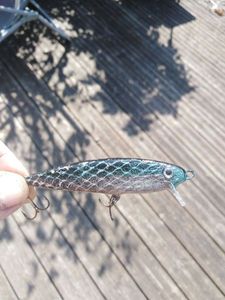 Lures null jerkbait minnow bleu plongeant 