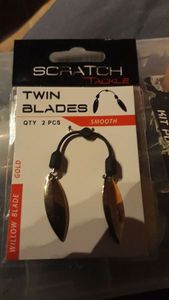 Accessories Scratch Tackle twin blades gold