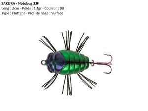 Lures Sakura NOTOBUG 22F (08)