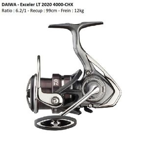 Reels Daiwa EXCELER LT 2020 4000 CHX