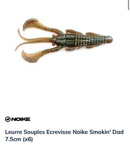 Lures Noike Ecrevisse smokin dad 7,5cm