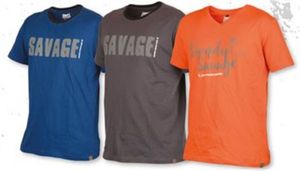Habillement Savage Gear Tee Shirt Orange Savage Gear