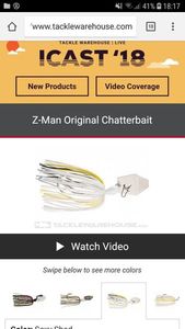 Lures Zman original chatterbait 14 gr