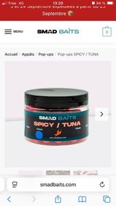 Baits & Additives Smad baits Smad baits Pop-ups