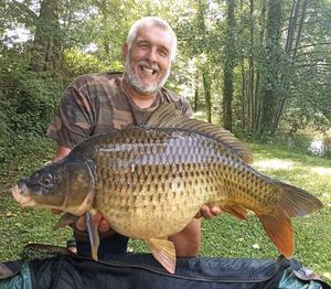 Common Carp caught by Christophe Chazelle
