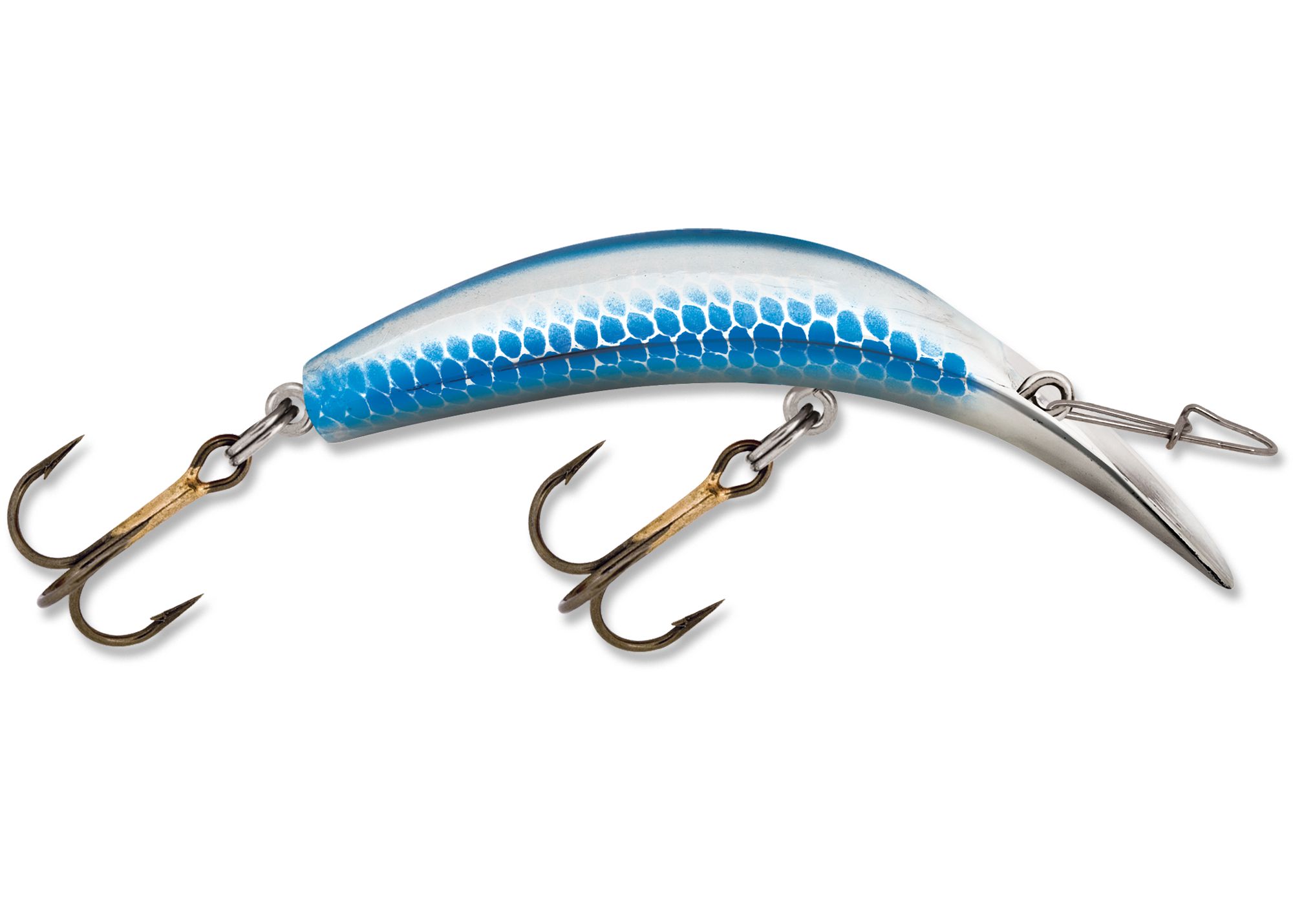 Lures Luhr Jensen KWIKFISH XTREME (NON-RATTLE) 5413-9X SILVER/BLUE SCALE