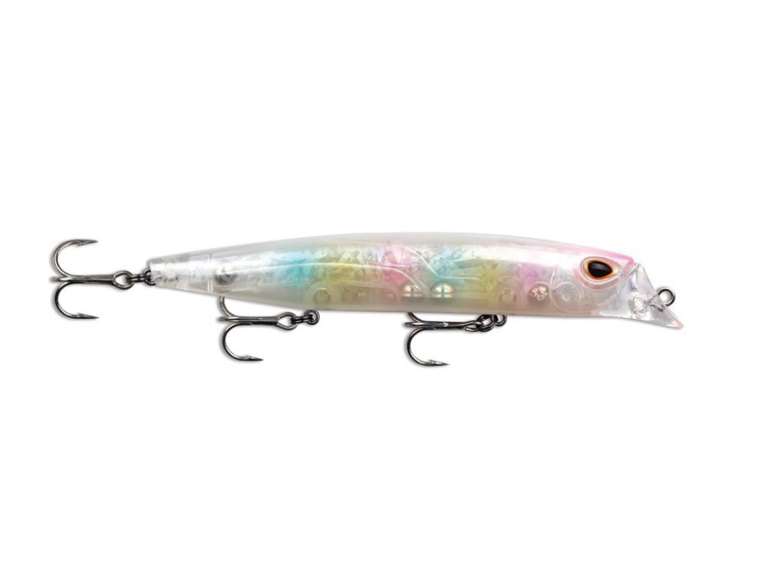 Lures Storm SO-RUN LIPLESS MINNOW SRLM120F CLEAR CANDY