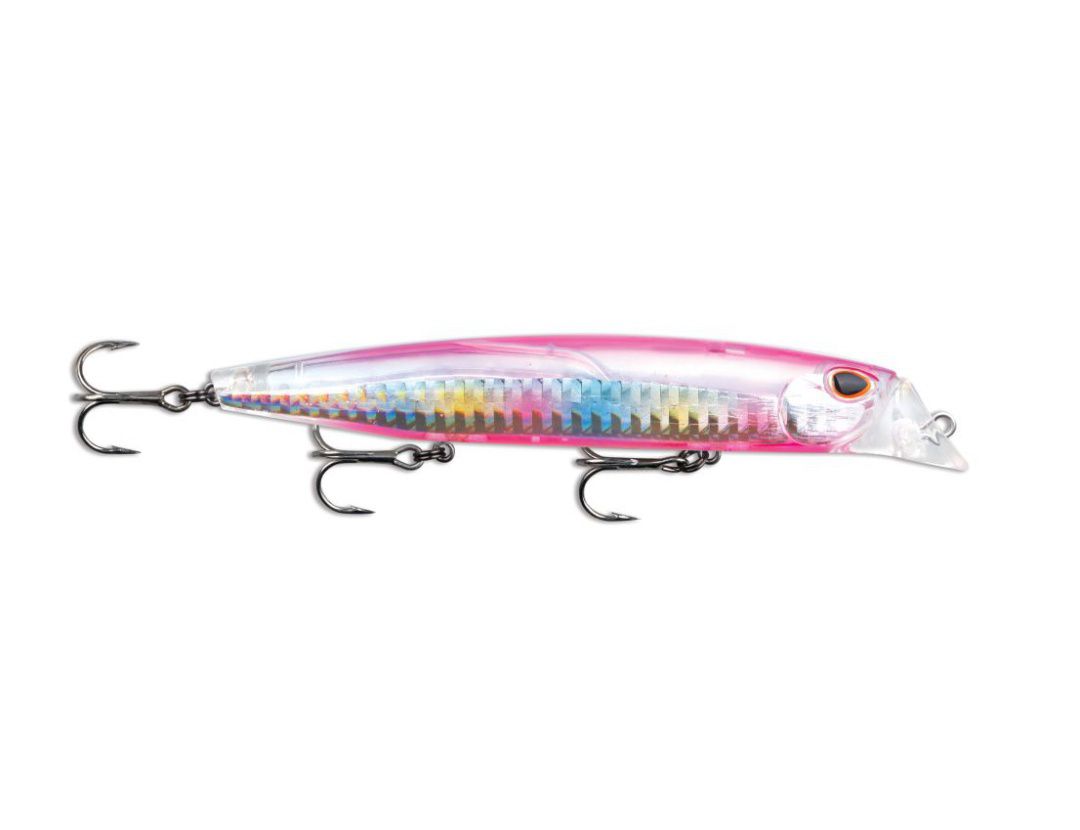 Lures Storm SO-RUN LIPLESS MINNOW SRLM90F PINK HOLO CANDY