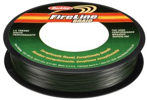 Lines Berkley FIRELINE BRAID GREEN 110 M / 0.14 MM